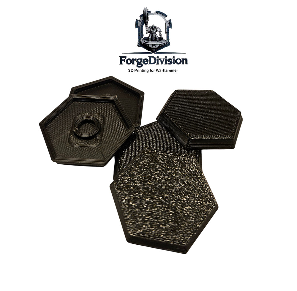 Battletech Tabletop Hex Bases / Wargames / Tabletop Games / Hex Base