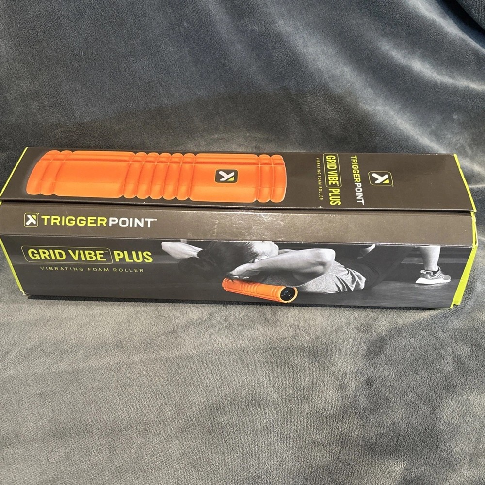 TriggerPoint GRID Vibe Plus Foam Roller - Orange. New Open Box
