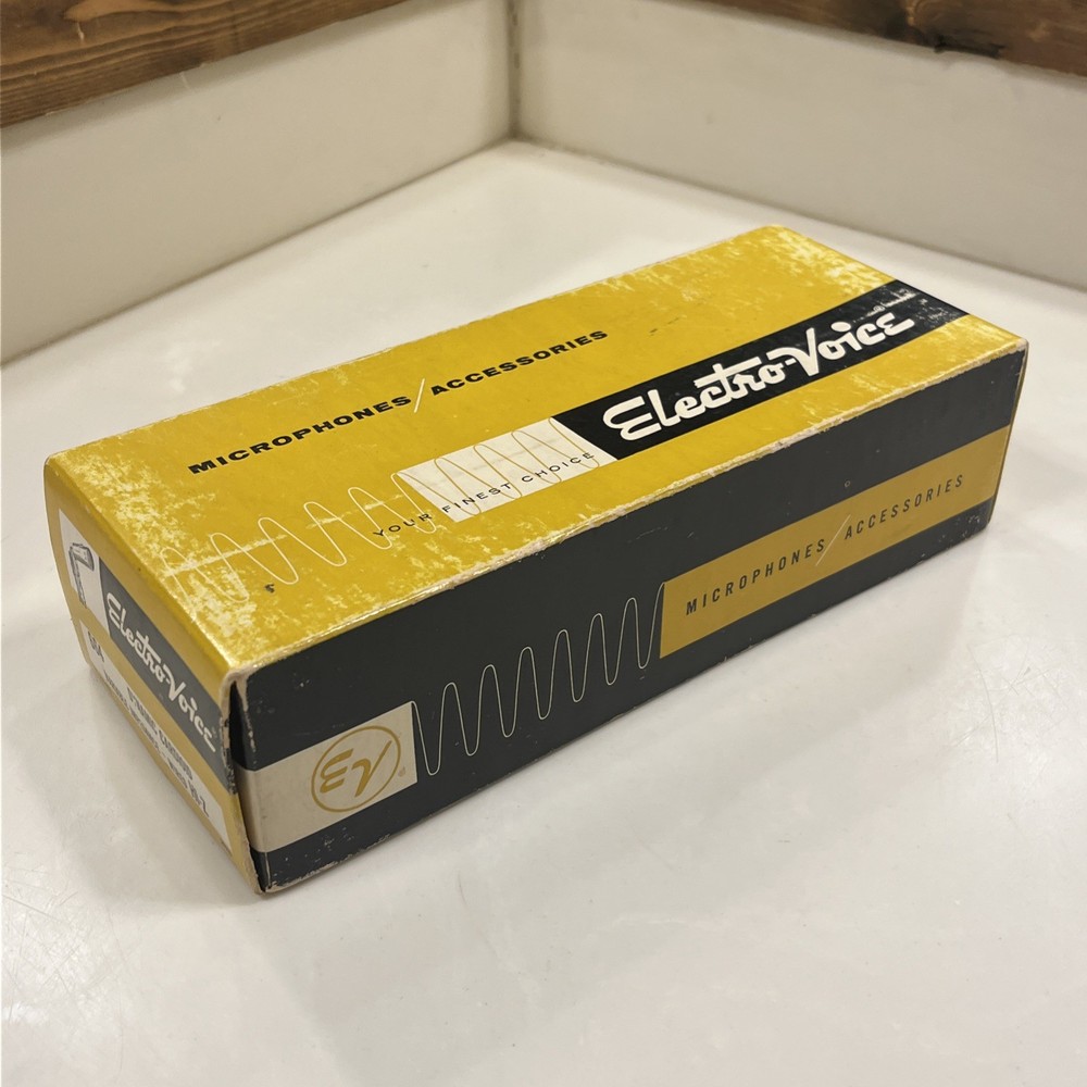 Electro-Voice 664 Microphone Dynamic Cardioid Variable with Original Box Vintage
