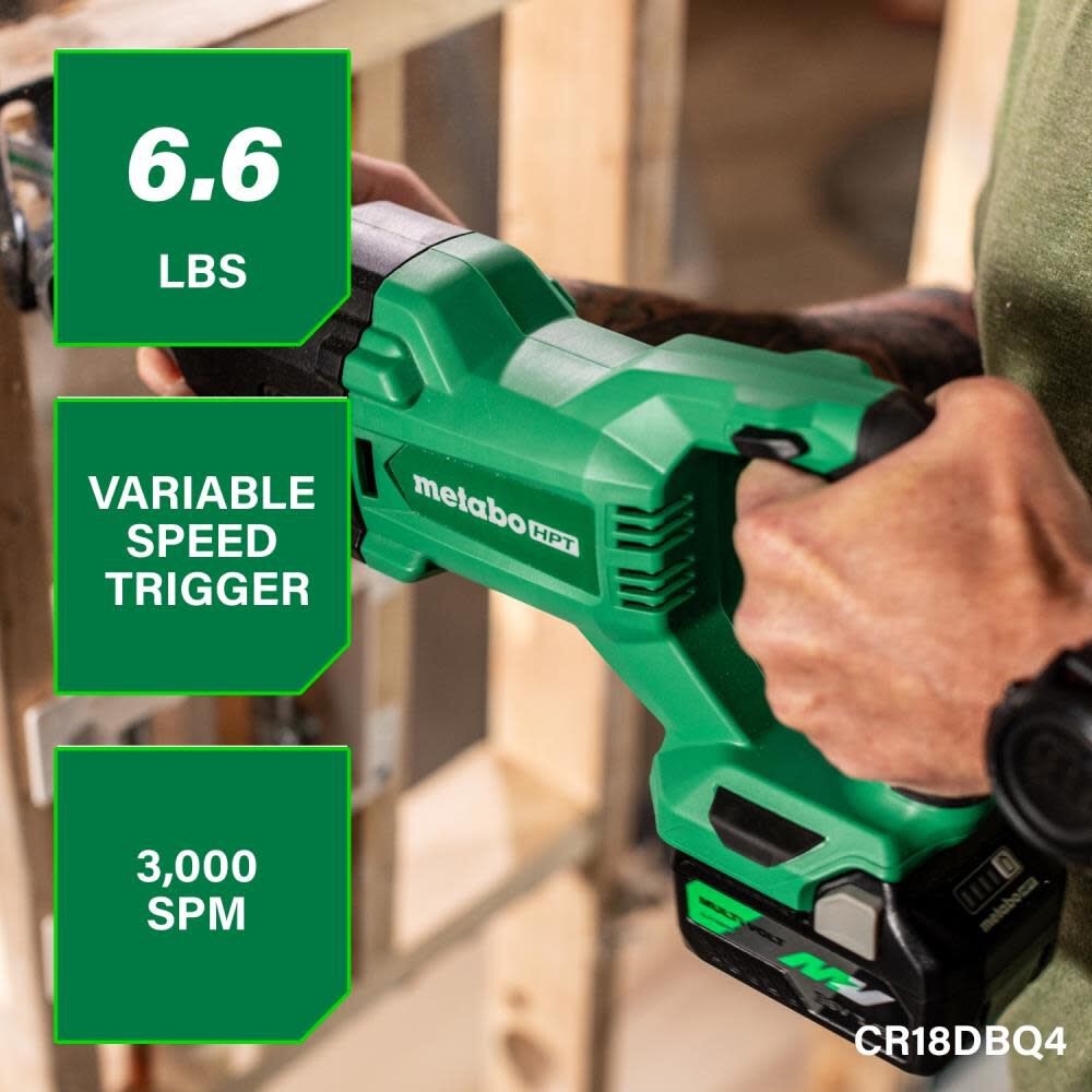 Metabo Hpt 18V Multivolt 4-Tool Combo Kit