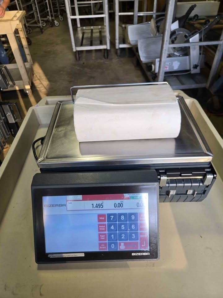 Bizerba XC 100 CE Touchscreen Retail Scale w Printer POS Touch Screen- READ