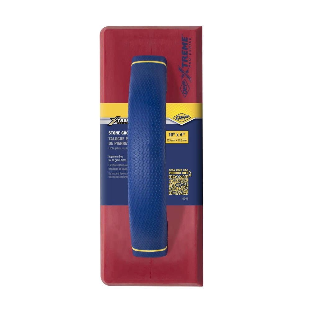 10" x 4" Stone Grout Float for All Grout Types, Including Epoxy