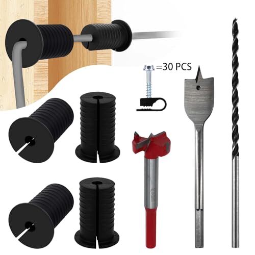 Starlink Cable Routing Kit,Cable Installation Cable Installation Kit (Black)