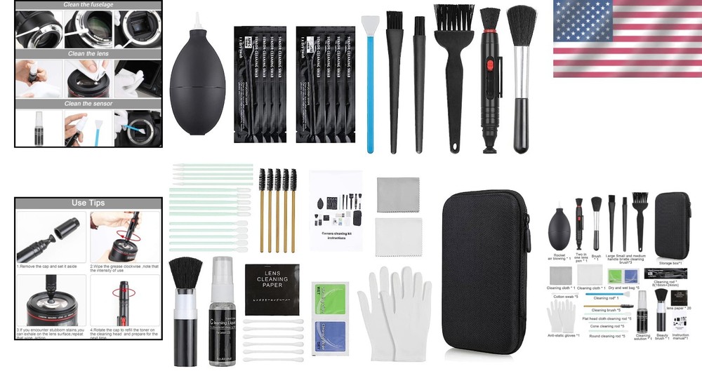 Camera Maintenance Kit - 18-in-1 Professional Tools