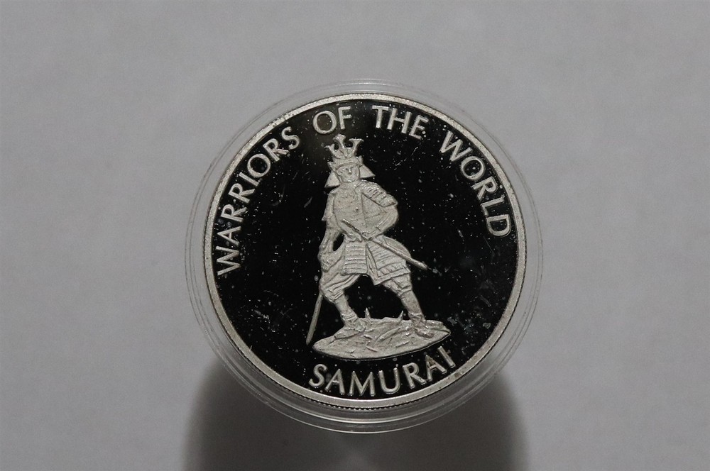 🧭 🇨🇩 CONGO 10 Francs SAMURAI 2010 PROOF ONLY 1000 MADE B84 XT18