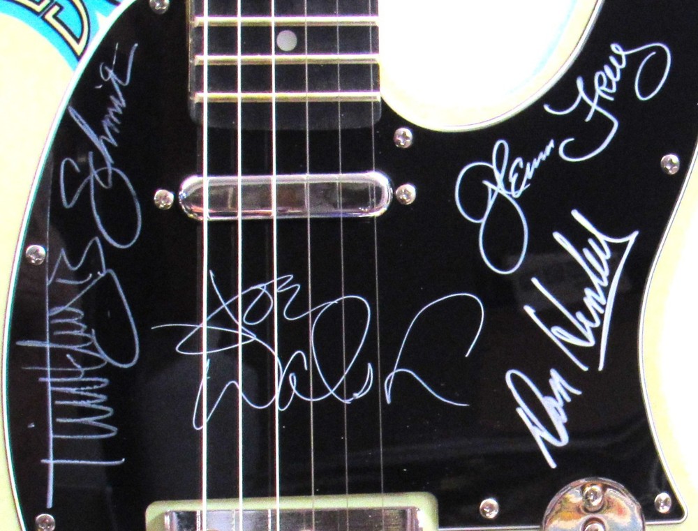 Eagles Autographed Guitar