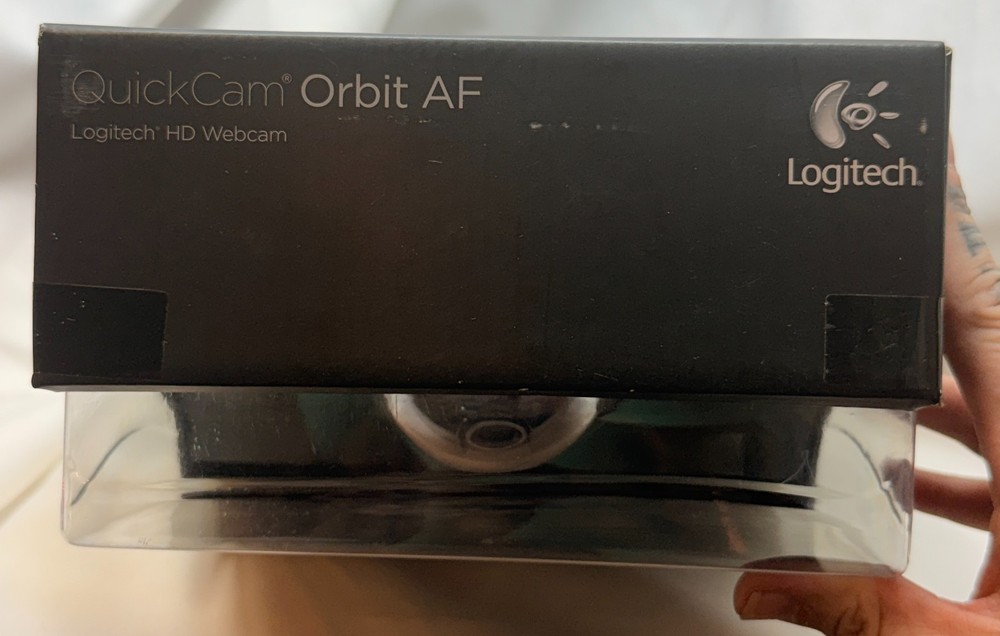 LOGITECH QuickCam Orbit AF Motorized Tracking Webcam Carl Zeiss New Unopened Box
