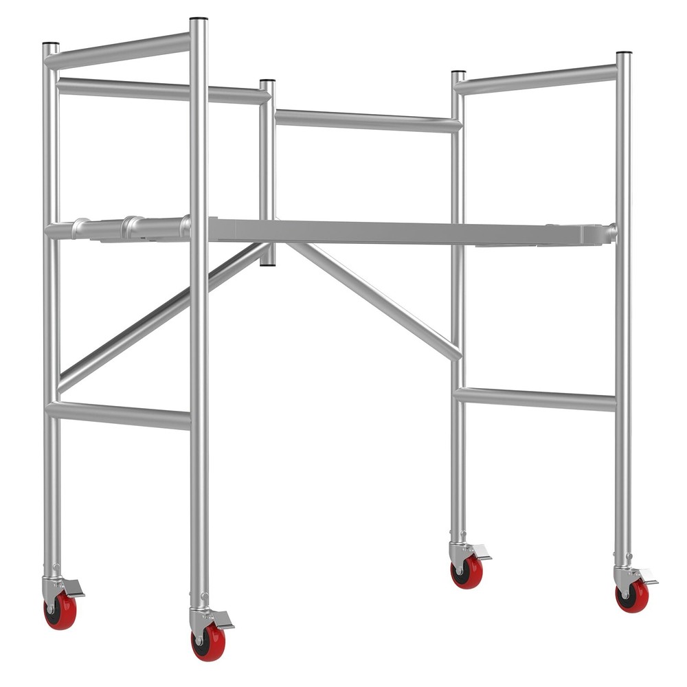 Scaffolding Work Platform, Rolling Scaffolding with Wheels, Scaffold for Buil...