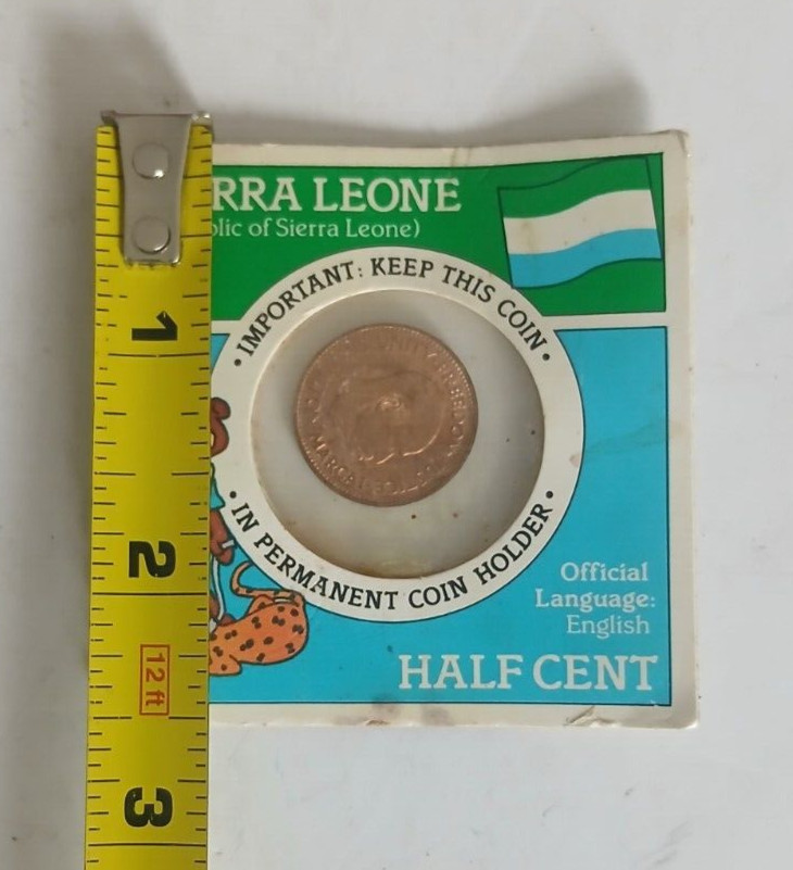 Sierra Leone Half Cent - Vintage