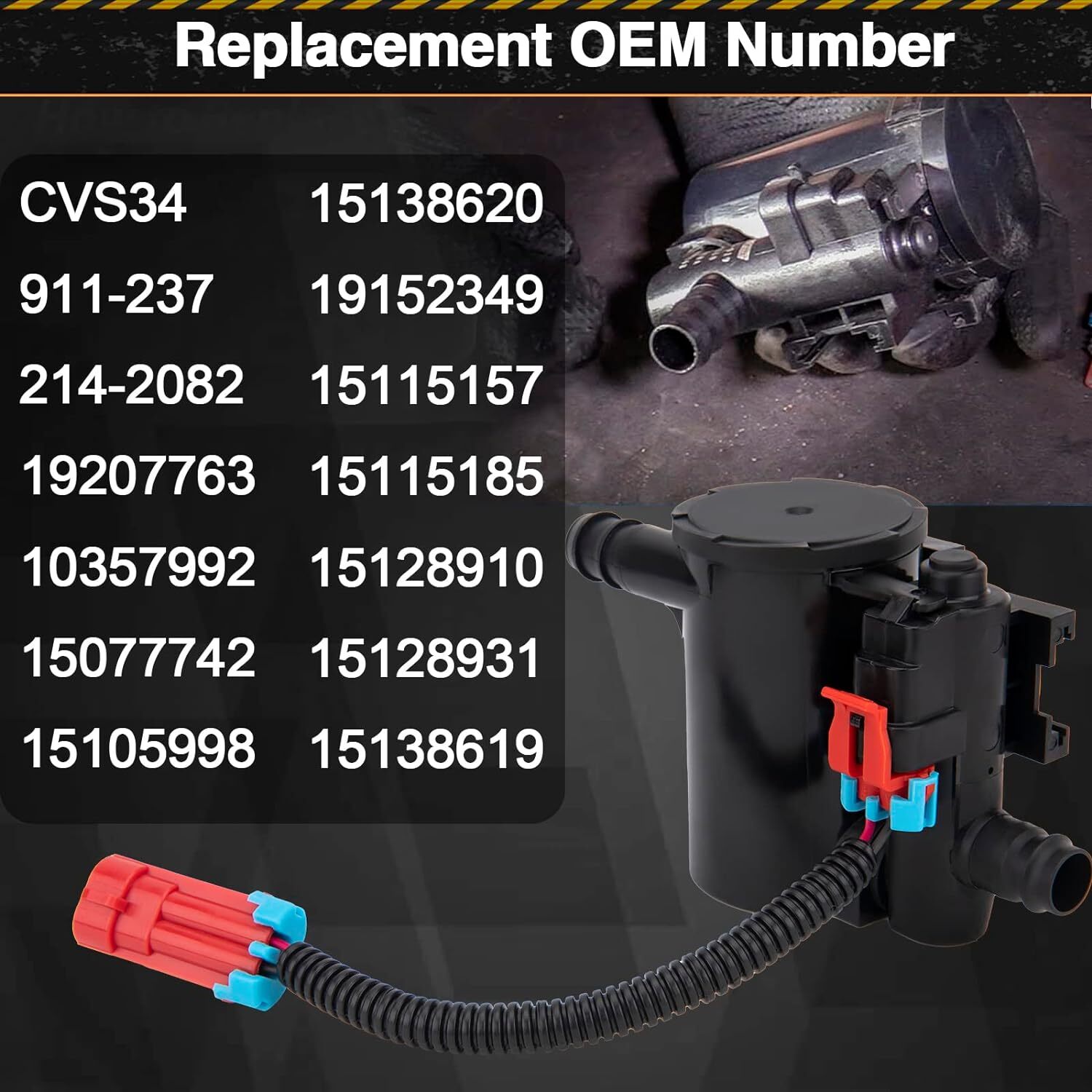 EVAP Vapor Canister Vent Solenoid Valve For Chevrolet Silverado GMC Sierra 1500