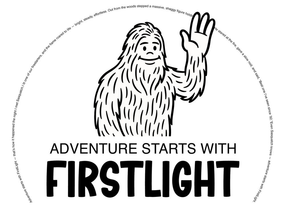 FirstLight Firestarters – Natural, Handmade Campfire Starters (18-Pack)