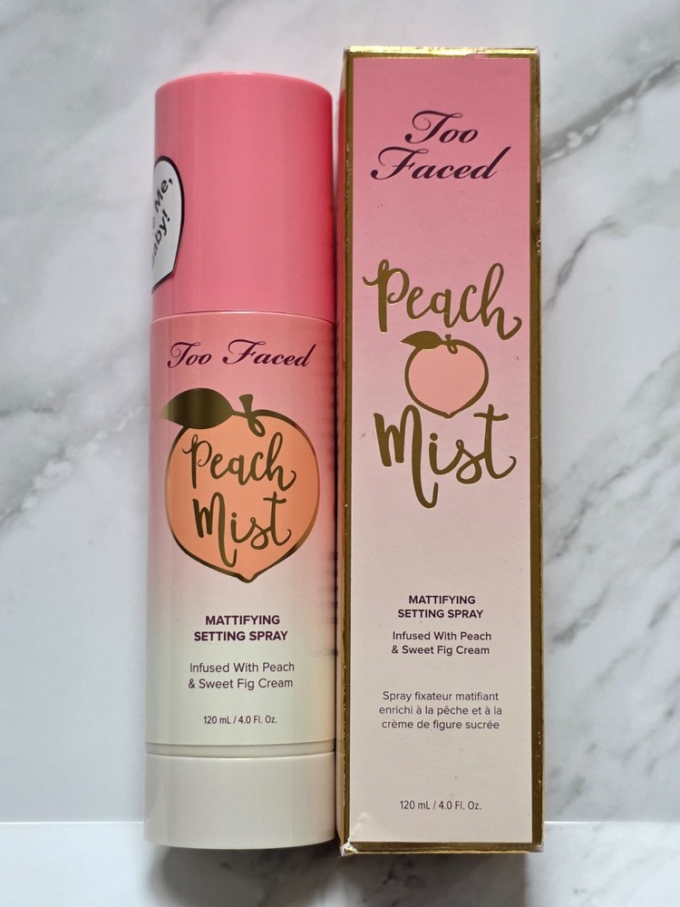 Too Faced PEACH MIST Mattifying Setting Spray (4 oz.)