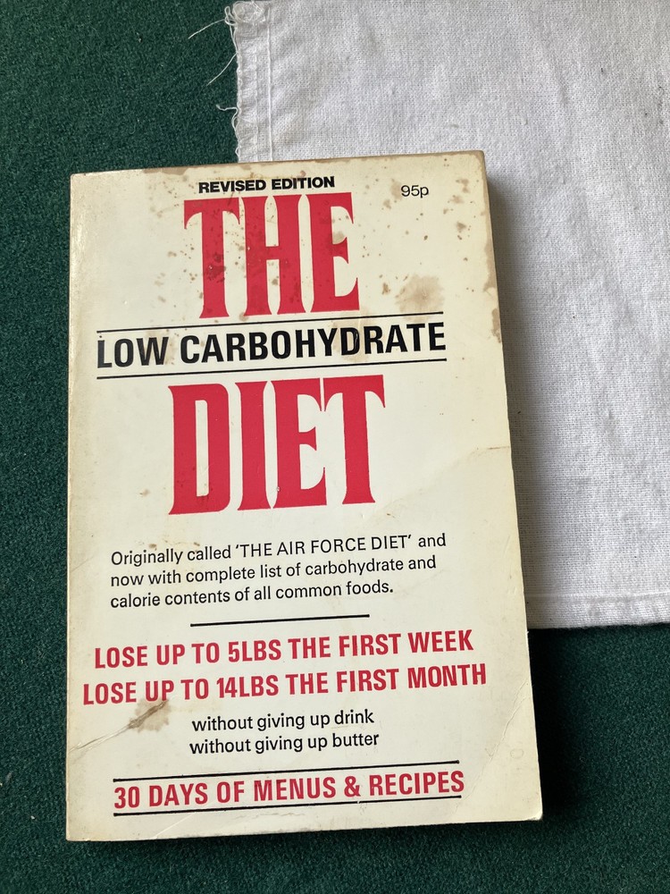 Revised Edition The Low Carbohydrate Diet Paperback Book 1979