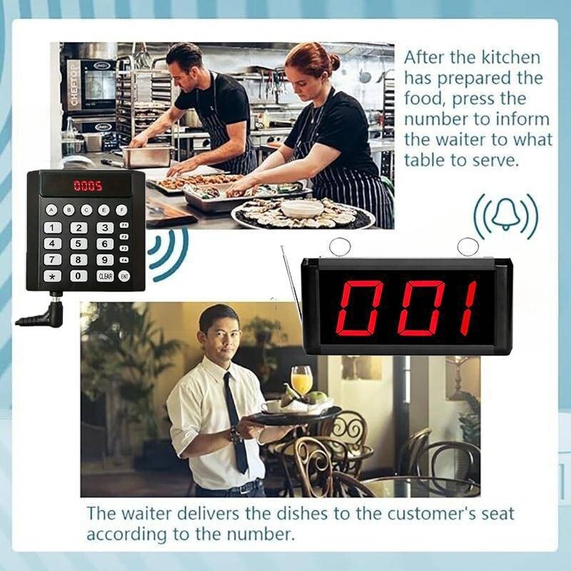 Call Queue Management System with Thermal Printer for Restaurant/Haunted House