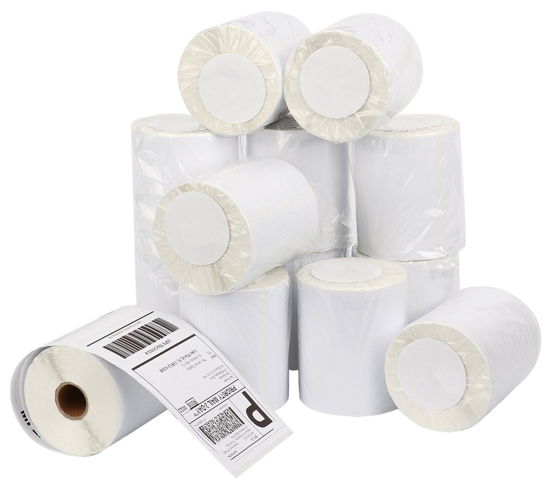 For DYMO 4XL Thermal Shipping Labels 4" x 6" (2) to (80) Rolls 1744907 220/Roll