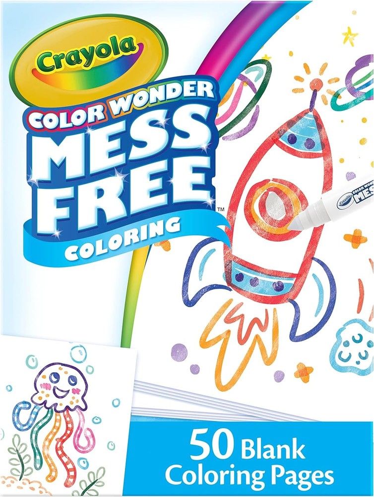 Mess-Free Coloring Pages Refill