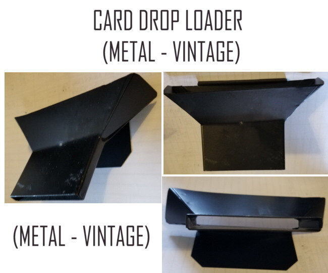 "VINTAGE" CARD DROP LOADER - METAL