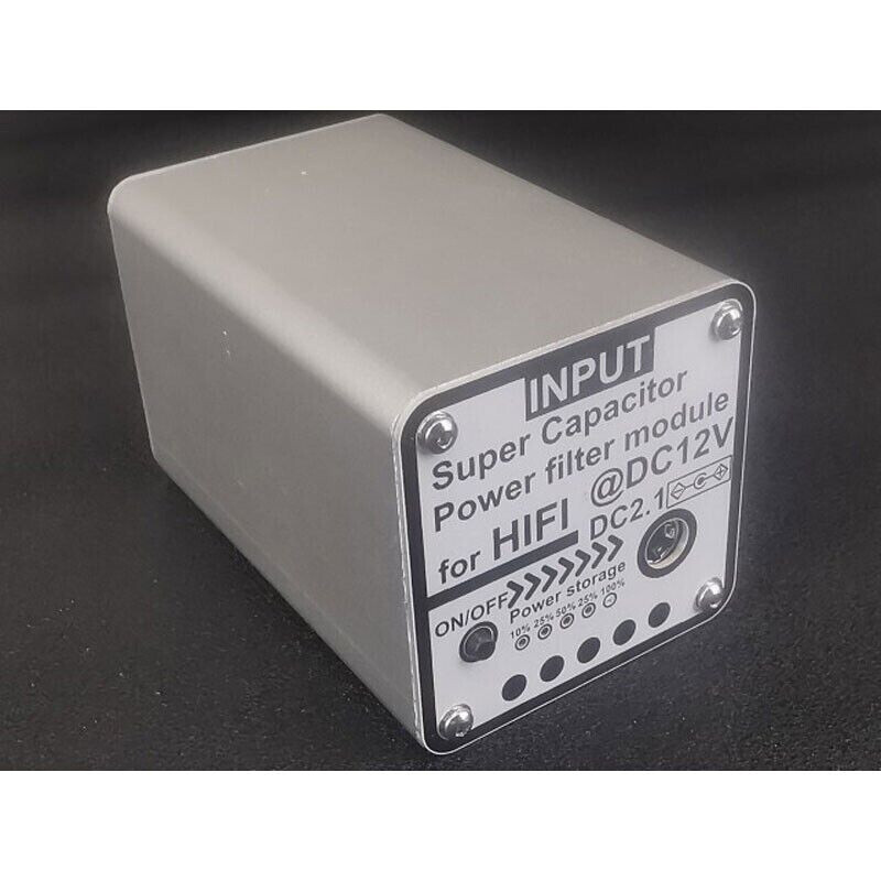 15V 5F Super Capacitor Power Filter Module for Hifi Line EMI Filter DC2.1 #TOP