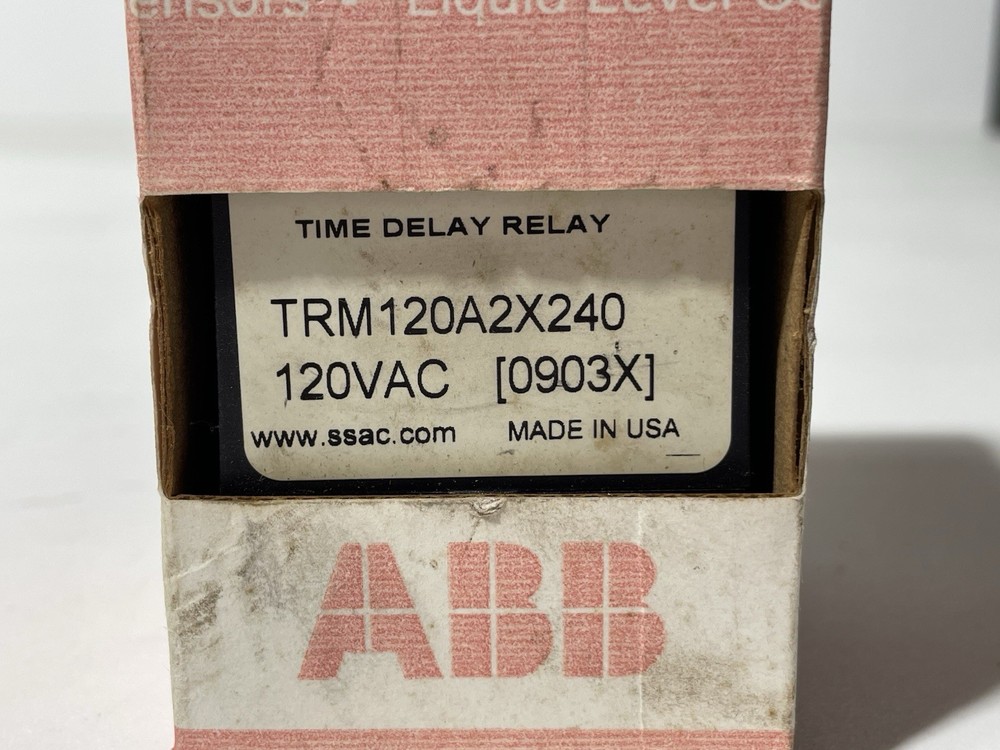 ABB TRM120A2X240 Time Delay Relay