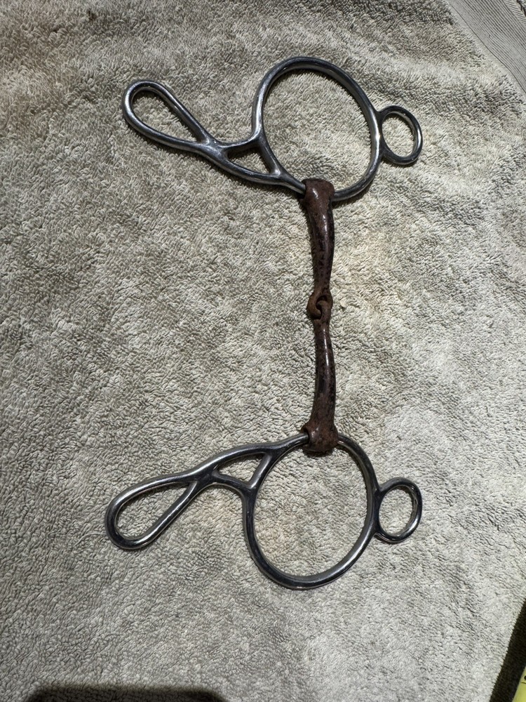 Sliding Gag Copper Inlay Snaffle - 5-1/4”