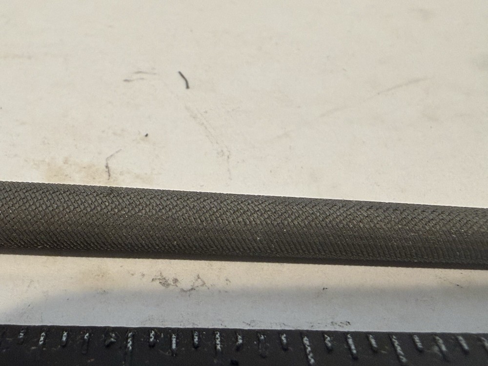 New 6” Swiss Pattern Round File, #2 Cut, 1/4" Diameter