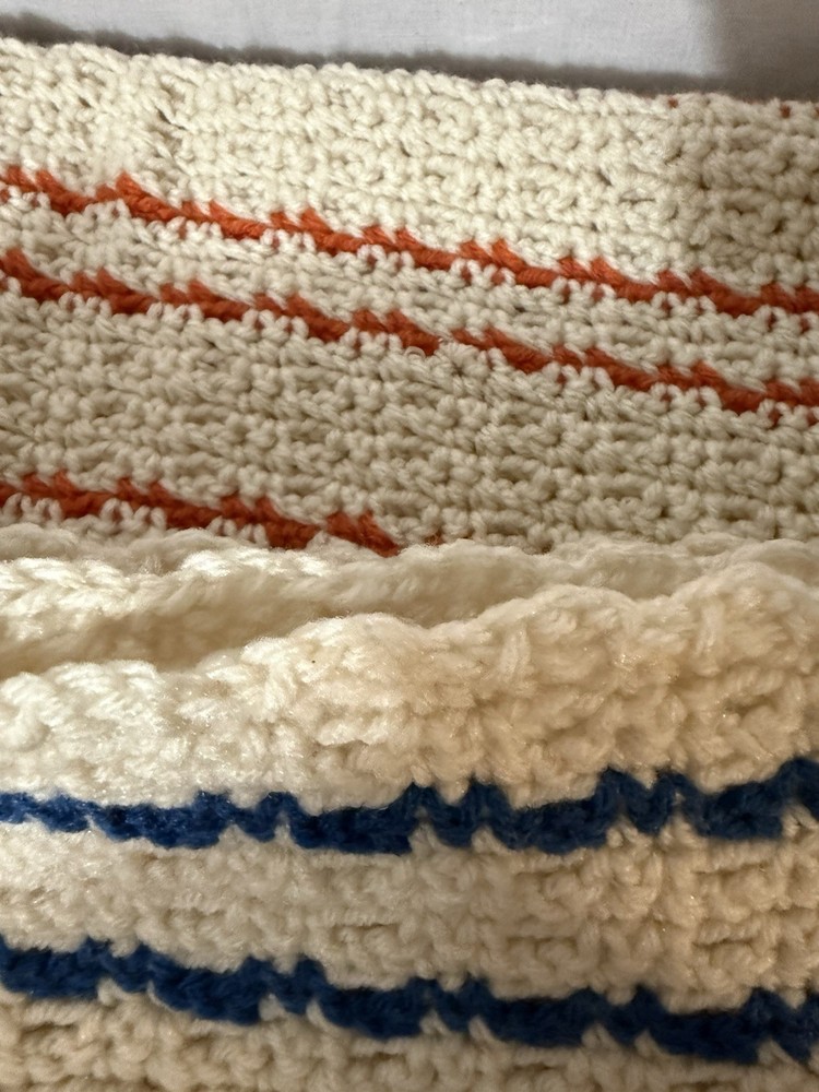 Handmade Crochet Quilt 48x72