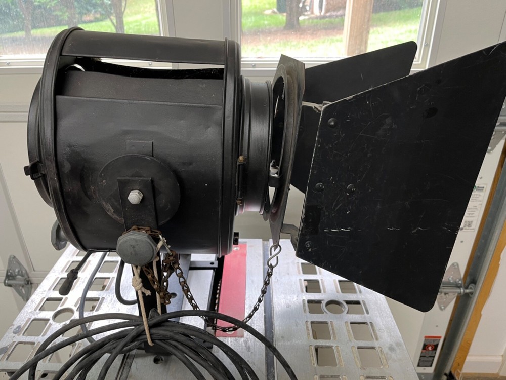 Vintage Motion Picure Studio Lamp