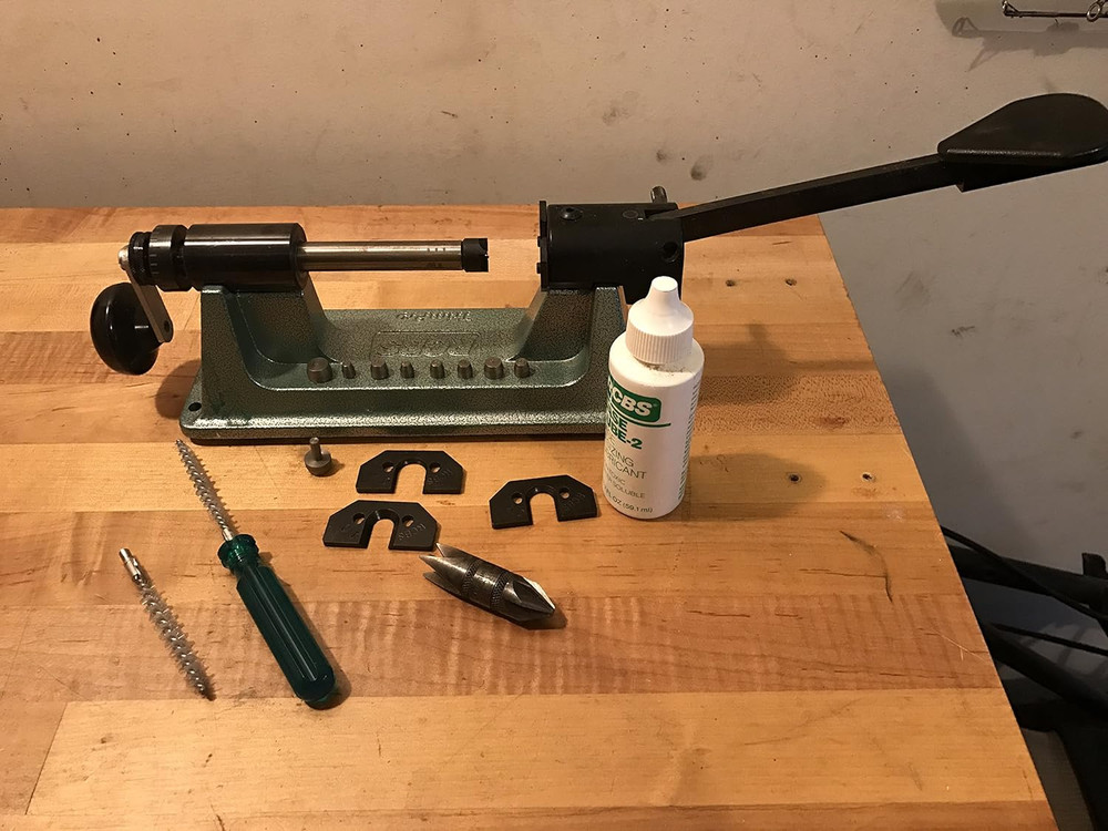 Trim Pro-2 Manual Case Trimmer Kit, Precision Trimming Kit for Reloading, Multi