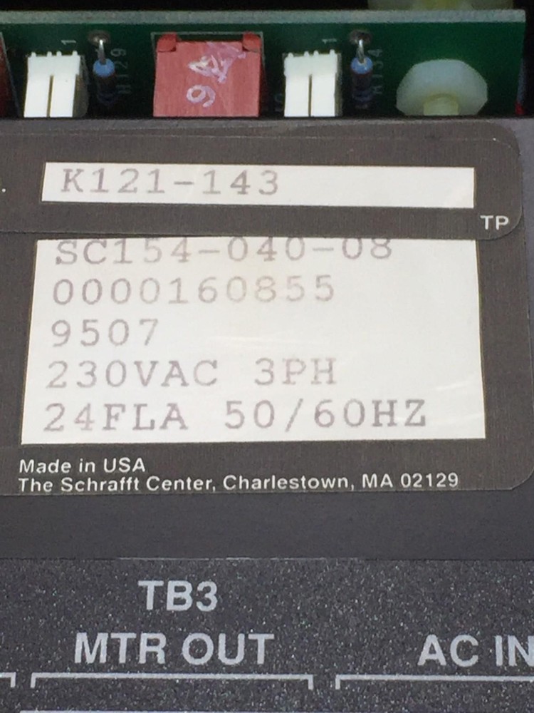 Pacific Scientific SC154-040-08 Brushless Servomotor Position Controller