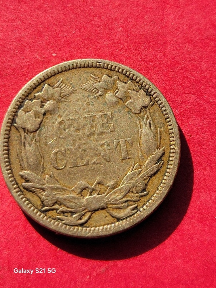 1858 1C Small Letters Flying Eagle Cent