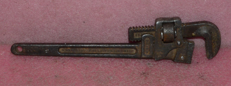 3 Vintage Pipe Wrenches USA MADE.
