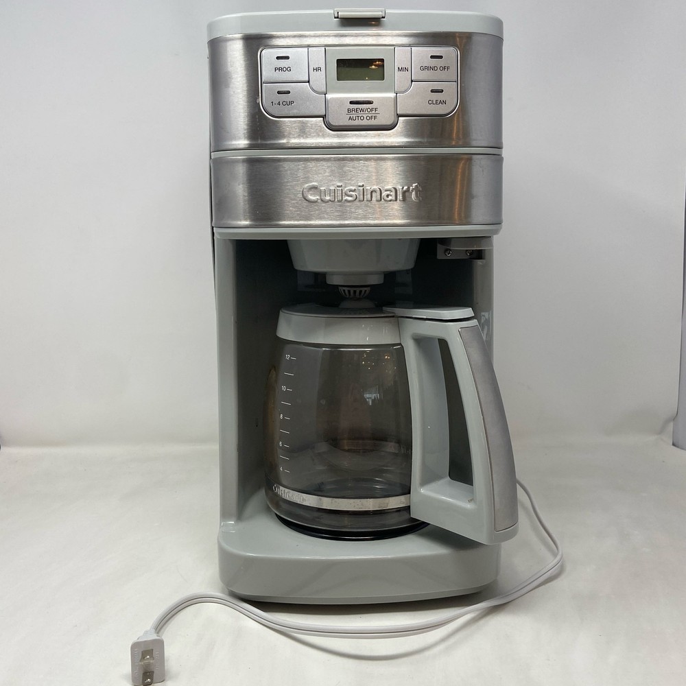 Cuisinart Stainless 12-Cup Grind & Brew Coffee Maker, Silver/Gray