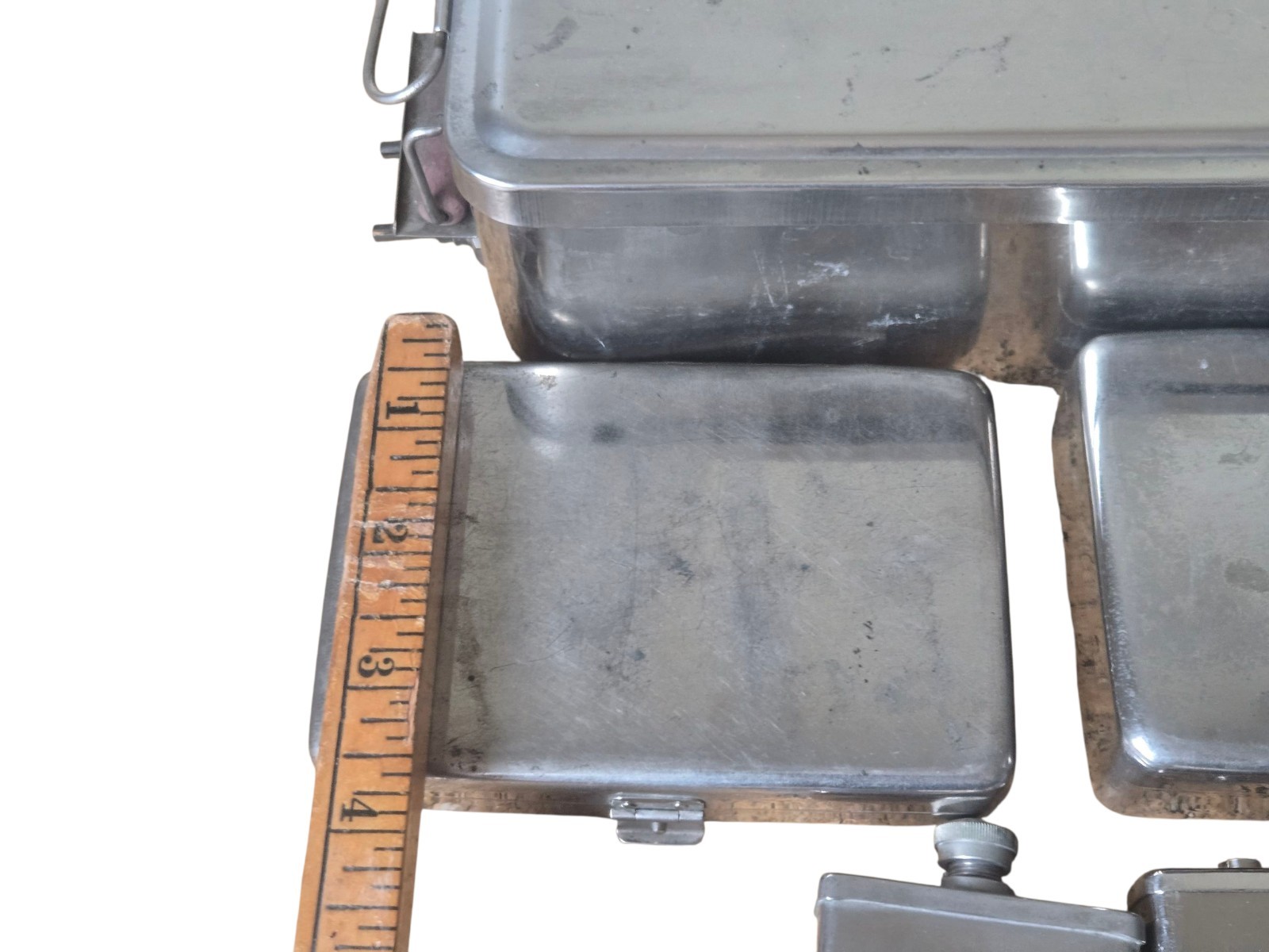 Antique Japanese Medical Apothecary Display Stand Tools Syringe