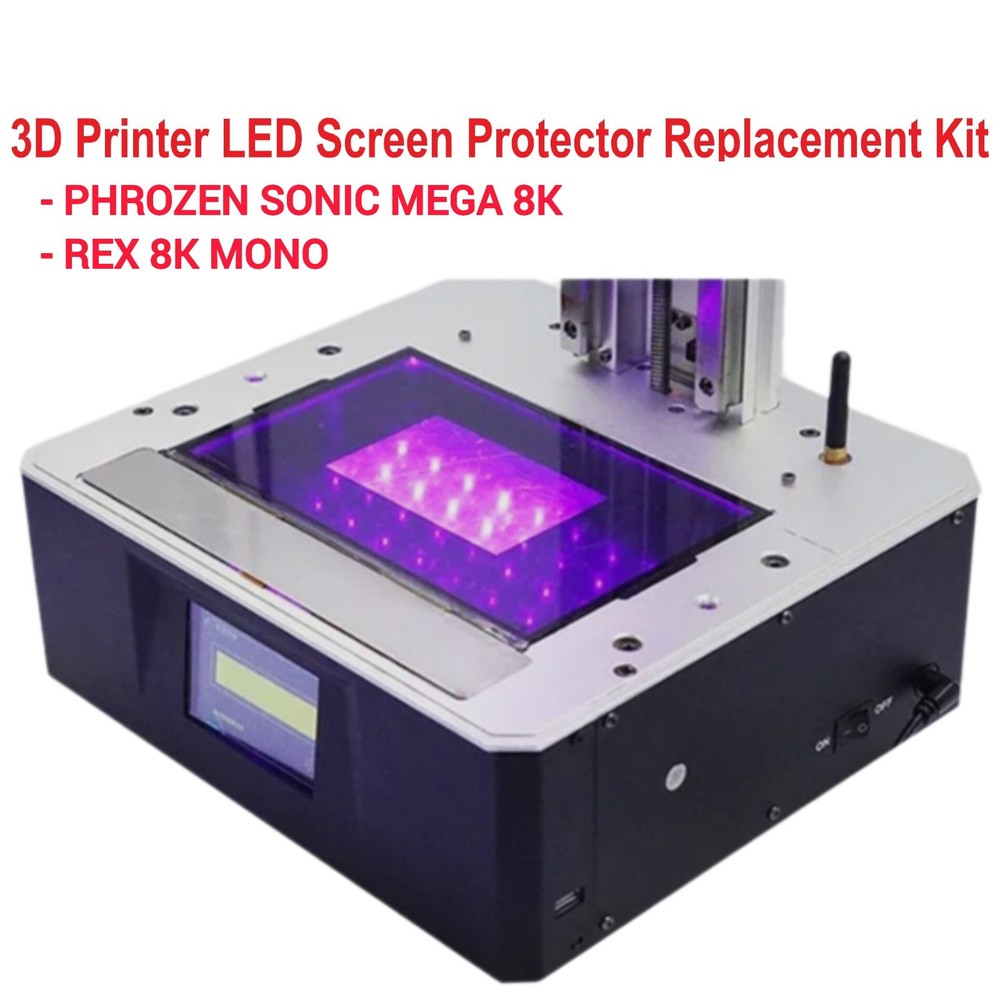15" LCD Screen Protector Kit for Phrozen Sonic Mega 8K Rex 8K Mono 3D Printer