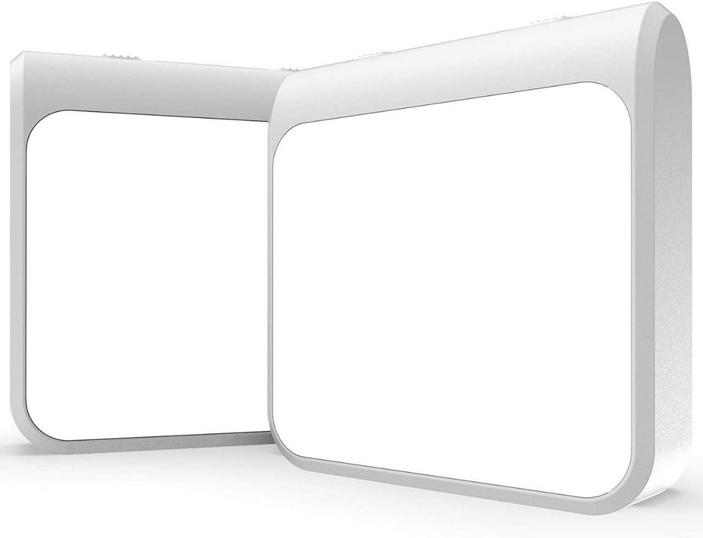 Plug-in LED Night Light, Auto Dusk to Dawn Sensor, Adjustable Brightnes, 2 Pack