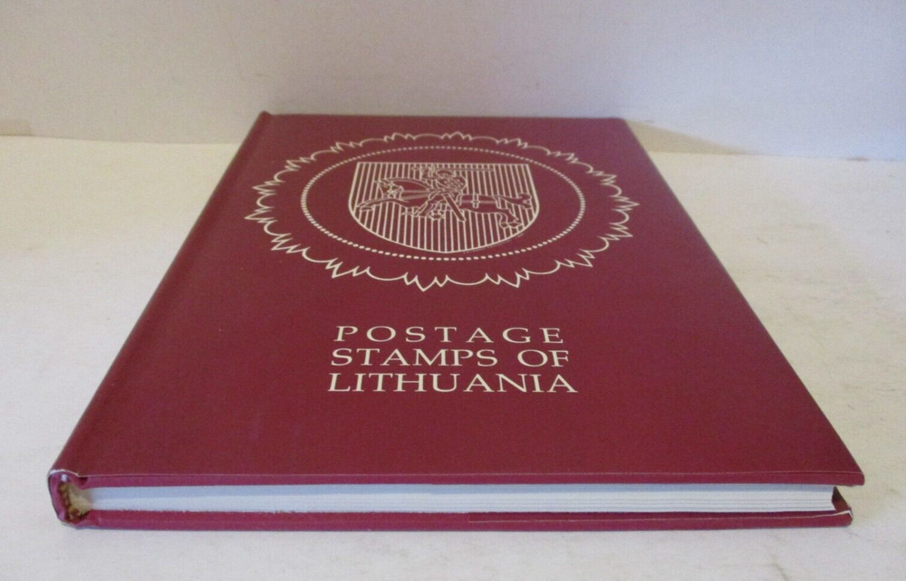 Postage Stamps of Lithuania The Collectors Club Hardcover Philatelic Book 1978