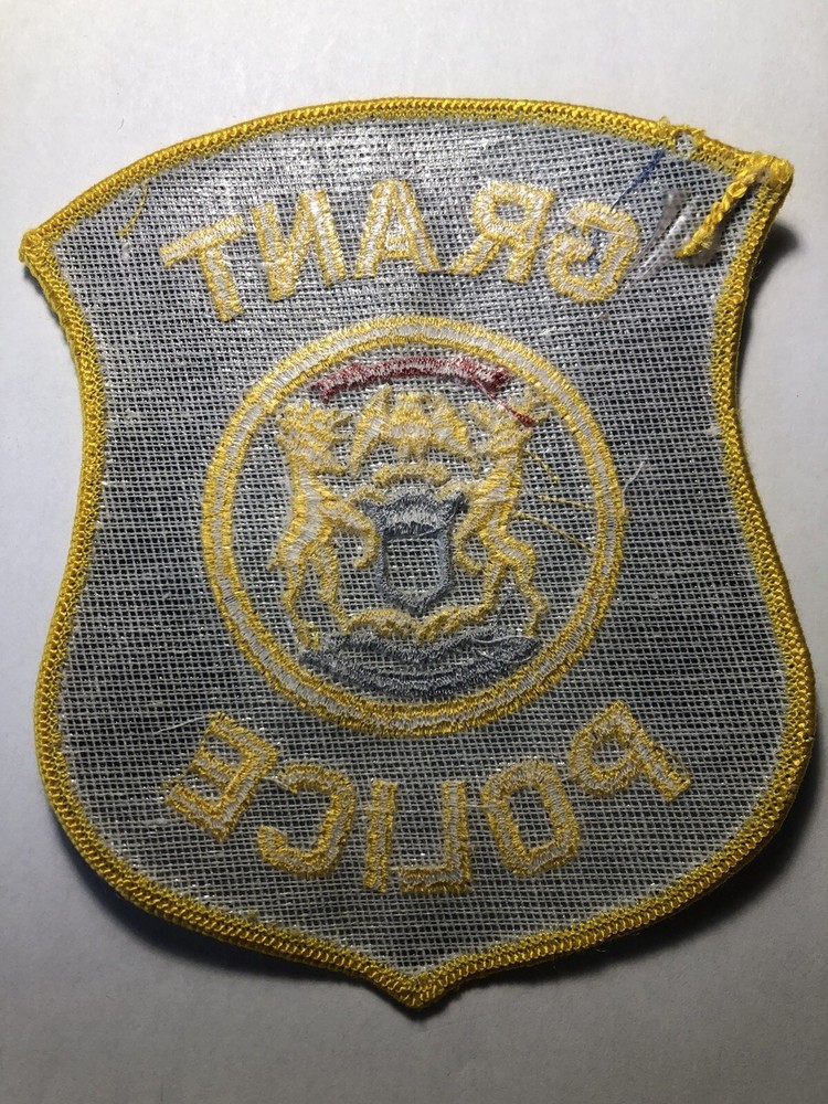 Grant Michigan Police Patch