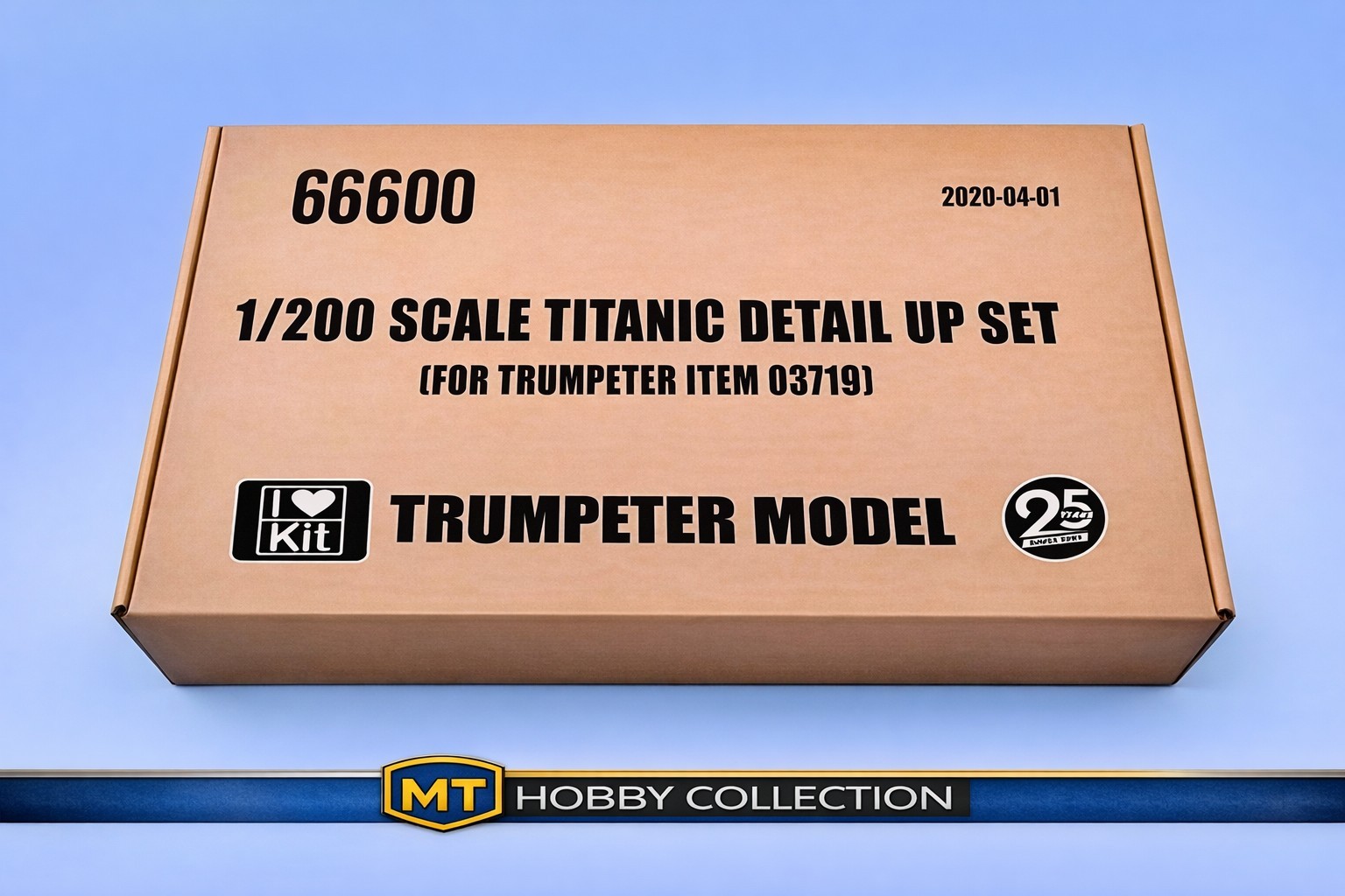 I LOVE KIT PONTOS 1/200 Titanic Detail Up Set for Trumpeter 03719 Brand New