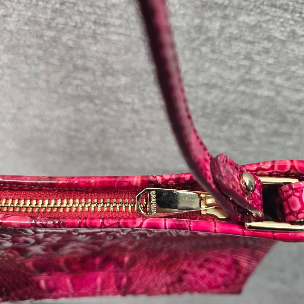 BRAHMIN ANYTIME EMBOSSED MINI SHOULDER BAG