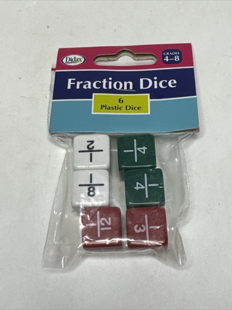 Didax Fraction Dice
