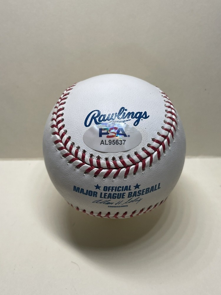 Robb Nen signed OML Baseball - Giants, Marlins - PSA/DNA Auth