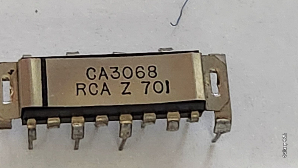 RCA IC CA3068 = NTE730
