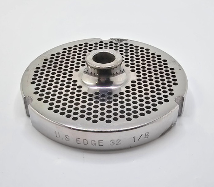 Edge Meat Grinder Plate Disc #32 3.5mm (1/8'')