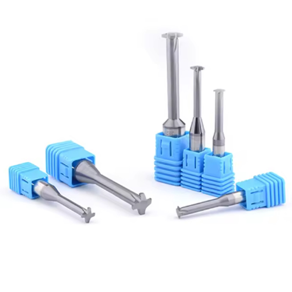 KLOT Coated ACME 29° Trapezoid Solid Carbide Single Teeth Inch Thread Mill CNC