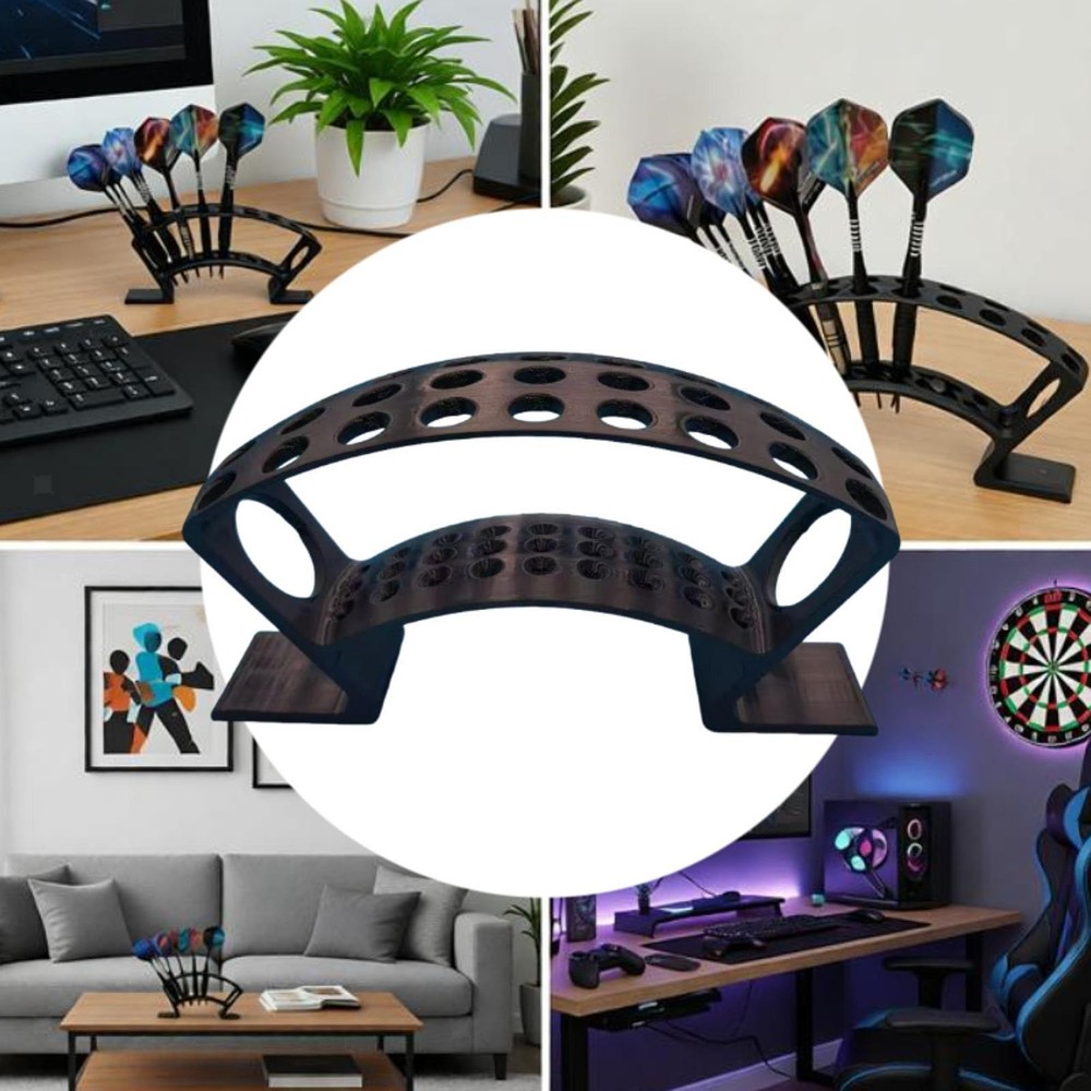 Holder Stand for Desk or Shelf Compact Tabletop Display Rack