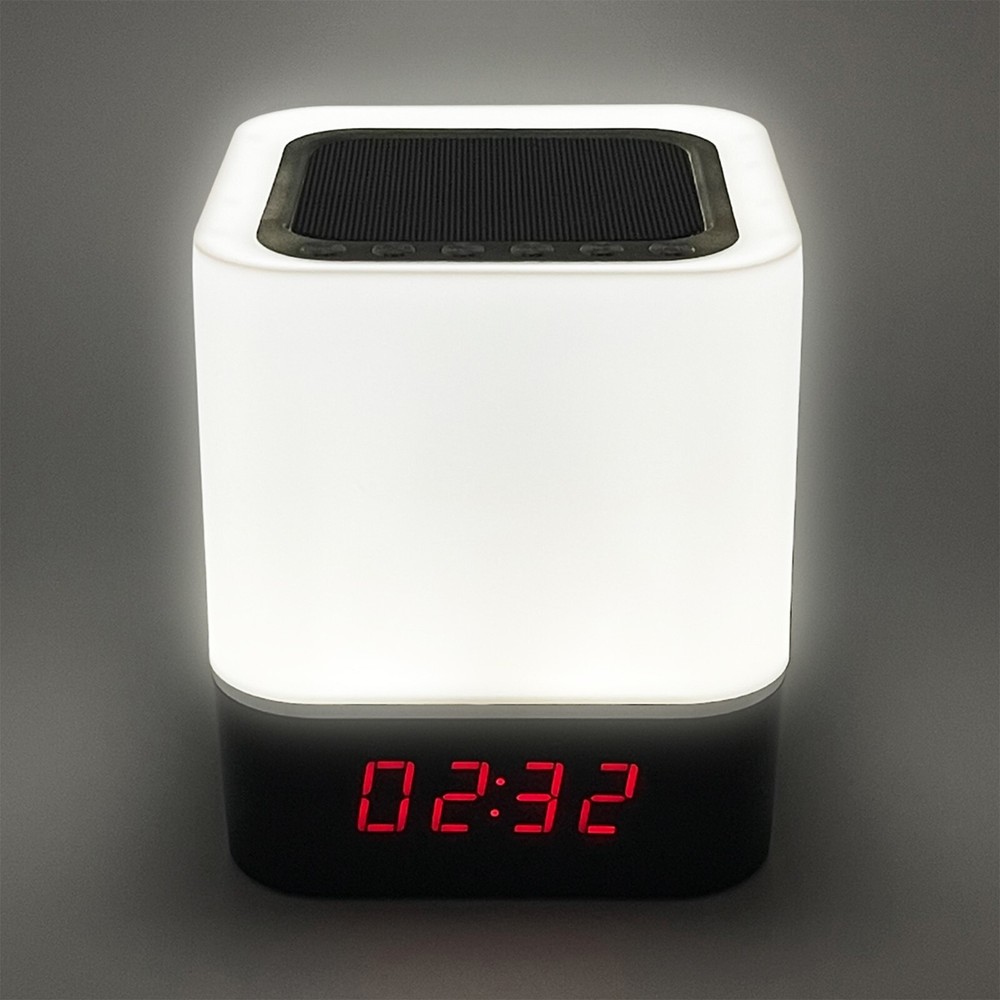 Zummy Color Changing Wireless Speaker with Alarm Clock