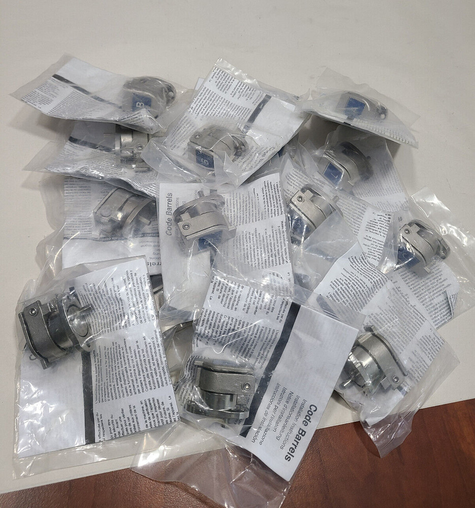 PROSAFE STI-SCBE14  GuardMaster BLUE TAGS Code Barrel Trapped Key Interlock, NOS