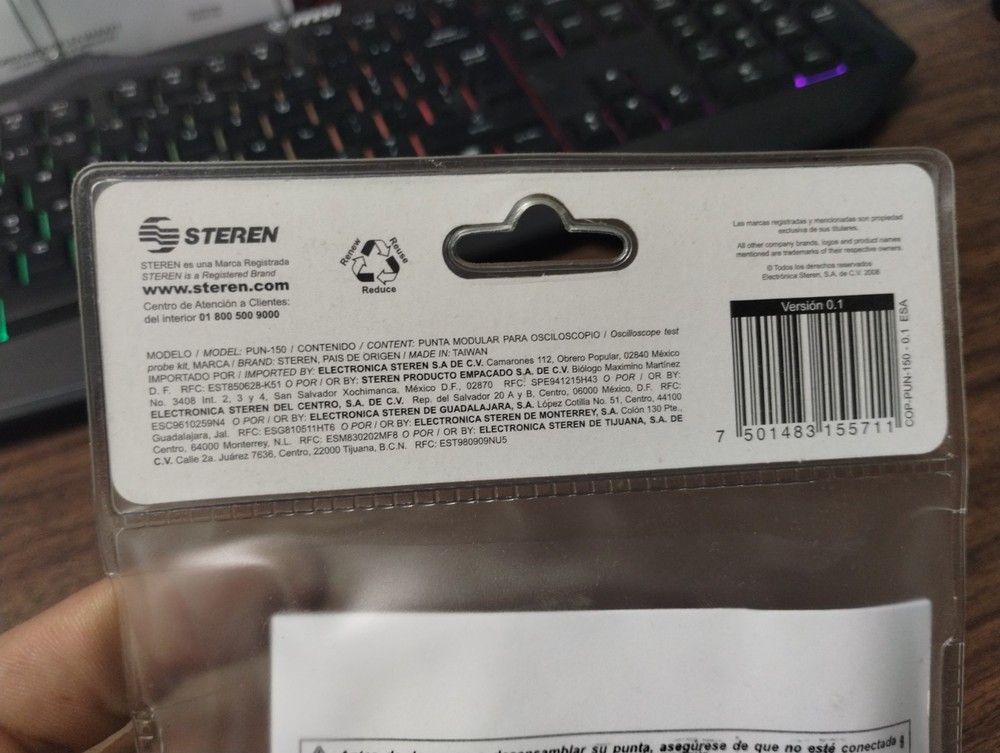 STEREN Oscilloscope Test Probe Kit