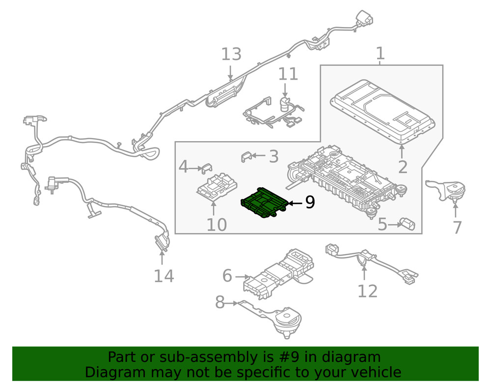 Genuine Ford Control Module ML3Z10B687B