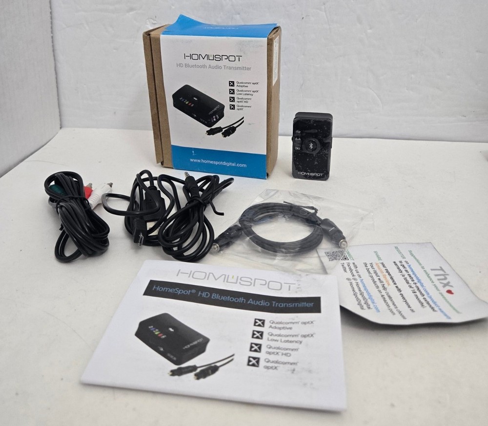 Homespot HD Bluetooth Audio Transmitter